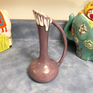 •Vintage• Purple Ceramic Ewer